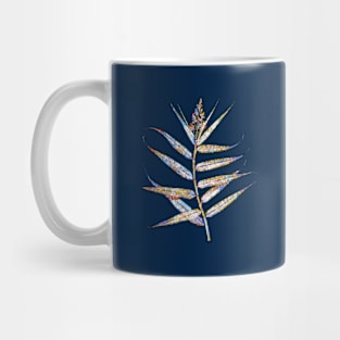 Stained Glass Bush Cane Botanical Illustration Mug